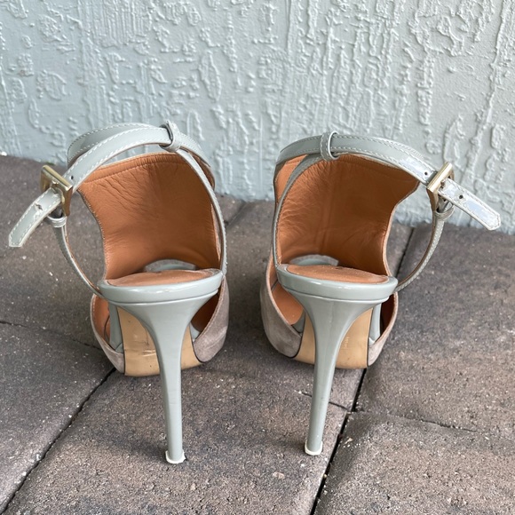 Moreschi suede gray elegant pumps size EU 38 1/5 main image 1